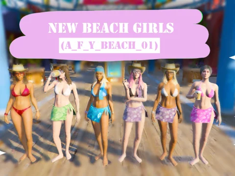 Enhanced Beach Girls (a_f_y_beach_01) V1.0