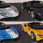 [2020 Ferrari SF90 Stradale] FIA Piloti Ferrari livery