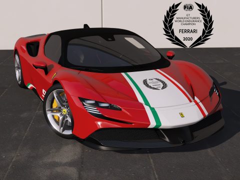 [2020 Ferrari SF90 Stradale] FIA Piloti Ferrari livery