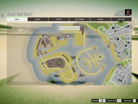 Atlas / GTA 5 Style Map with Radar for Dubai Islands (both versions) V4.1.1