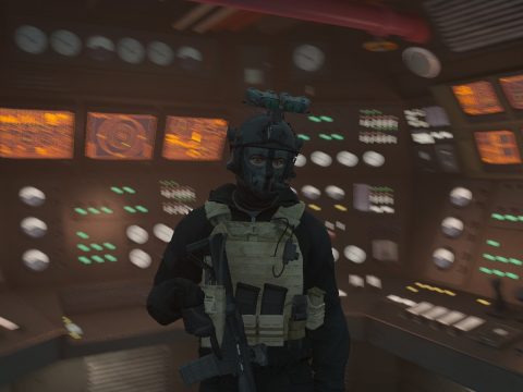 MW2 Ghost Mask retexture V1.0