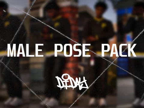 Male Pose Pack V1.0
