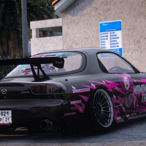 [Itasha] Mazda RX7 Spirit R 