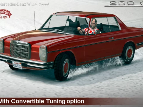 Mercedes-Benz W114 coupé [Add-On | Tuning | LODs] V1.0