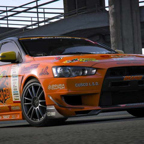 Mitsubishi Lancer Evolution X (CZ4A) (Varis | Team Orange) [Add-On ...