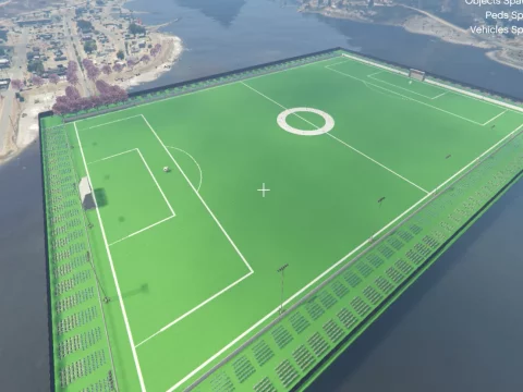 New Mount Chiliad Soccer Stadium [Menyoo] V0.1