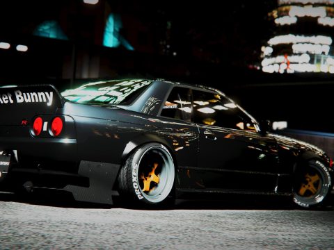 Nissan Skyline GT-R R32 Rocket Bunny [Tuning | Template]