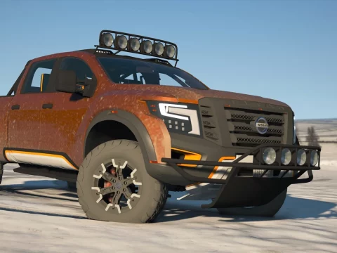 Nissan Titan Warrior 2017 [Add-On / Replace | Extras | Template | Tuning] V2.2