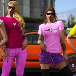 One Love T-shirt Pack for MP Male & Female V1.0