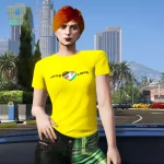 One Love T-shirt Pack for MP Male & Female V1.0