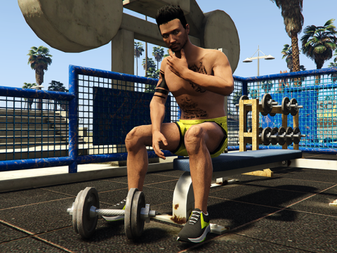 Random Male Sport Pose Pack 1.0
