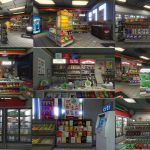Real Bars , Liquors , Supermarkets , Barber , Gun Shops , Banks , Boutiques V Final
