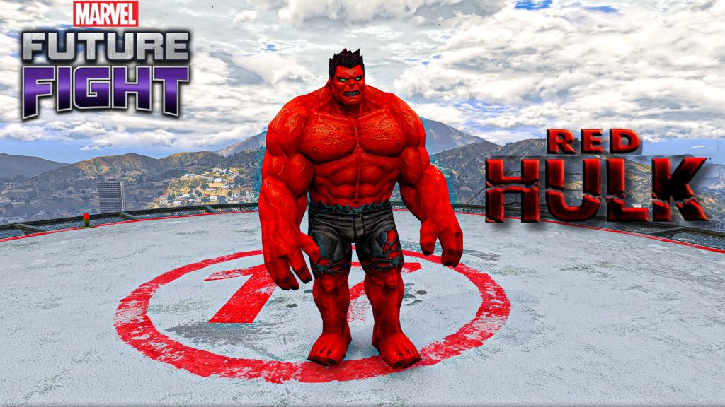 Red Hulk Marvel Future Fight  – GTA 5 mod