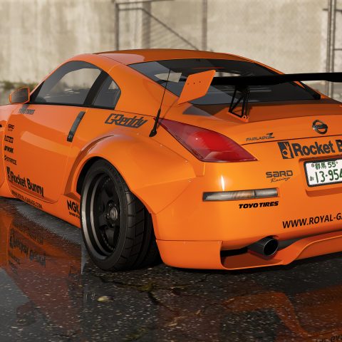 [2003 Nissan 350Z] Rocket Bunny livery – GTA 5 mod