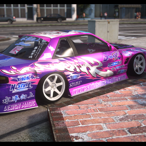 SHIRTSTUCKEDIN 3037 livery for Cereal's Nissan S13 V1.0 – GTA 5 mod