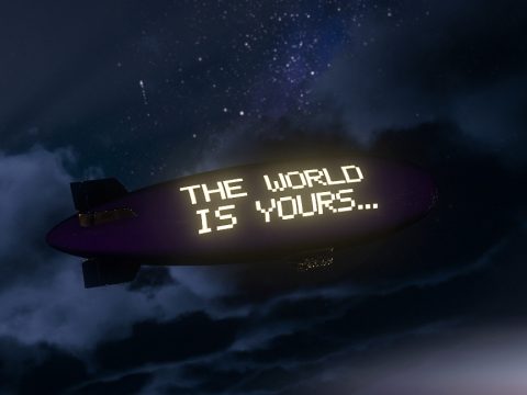 Scarface "The World is Yours..." Blimp V1.0