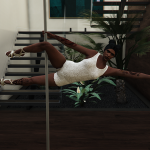 Second Female Pole Dance Pose Pack V1.0
