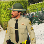 LSPD/LSSD/SAHP Service Stripes for MP Male V1.0