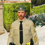 LSPD/LSSD/SAHP Service Stripes for MP Male V1.0