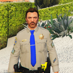LSPD/LSSD/SAHP Service Stripes for MP Male V1.0