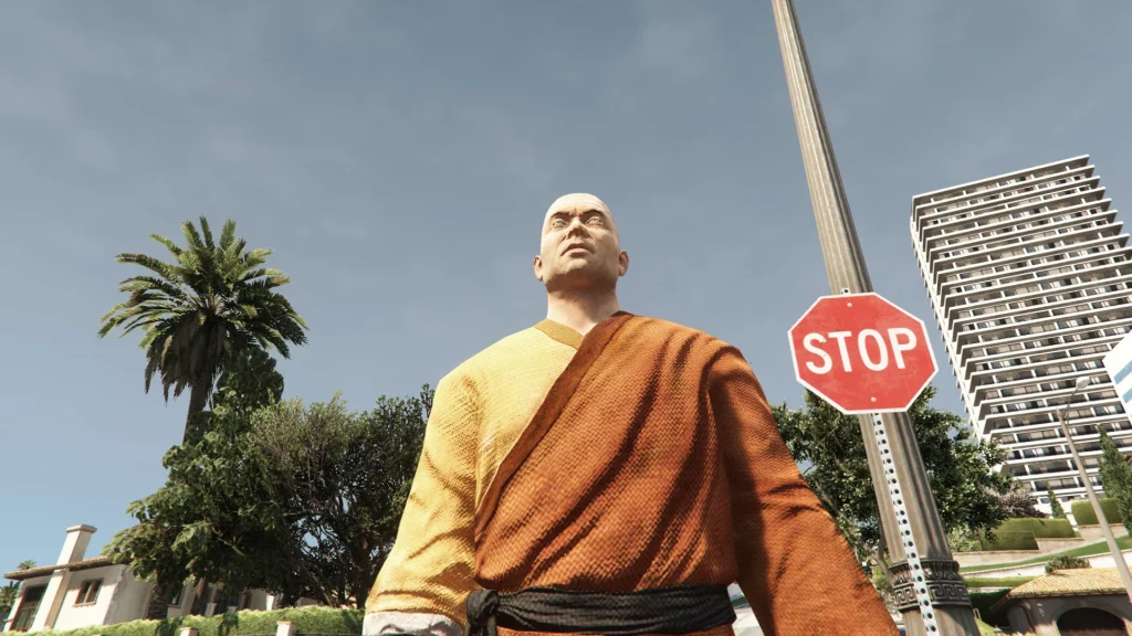 Shaolin Monk [Add-On Ped] 1.0