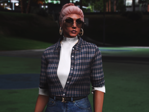 Sleek Layered Shirt for MP Female V1.0