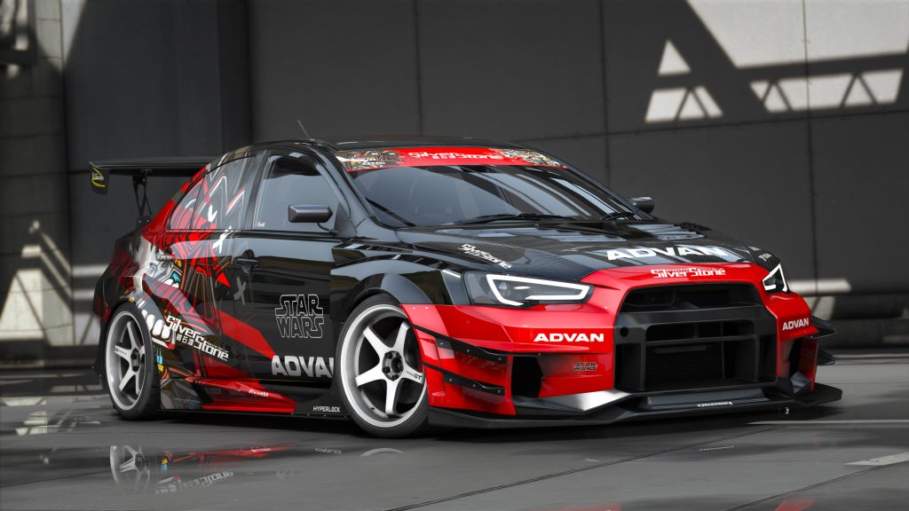 Star Wars Livery For [yca]vsoreny's Mitsubishi Lancer Evolution X (cz4a 