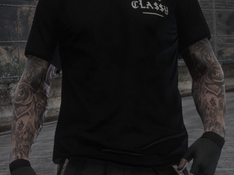 Stay Classy Shirt For MP Male V1.0