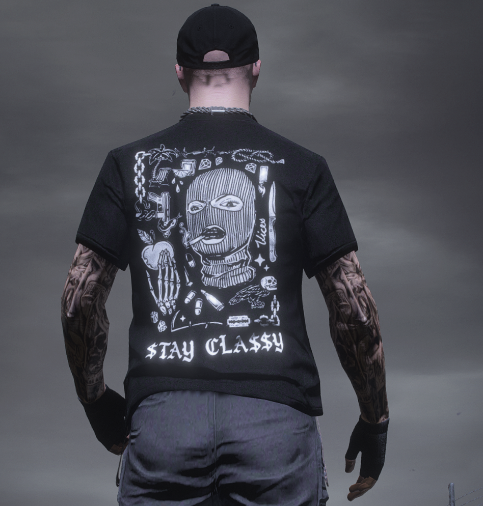 Stay Classy Shirt For MP Male V1.0 – GTA 5 mod