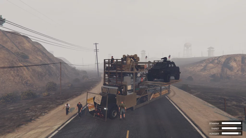 Survival Zombie Truck (Menyoo) V1.0