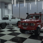 Toyota 75 series pack Troopcarrier and ute [Fivem/Addon/Tuning] V1.0
