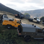 Toyota 75 series pack Troopcarrier and ute [Fivem/Addon/Tuning] V1.0