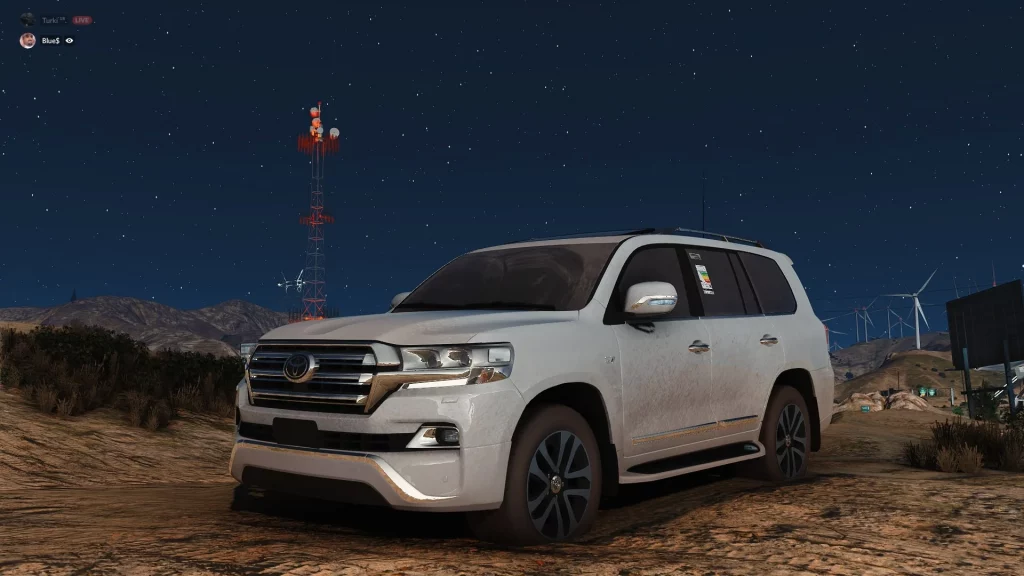 Toyota Land Cruiser VX.S 2016 [Add-On / FiveM | Roof Animation] V1.0