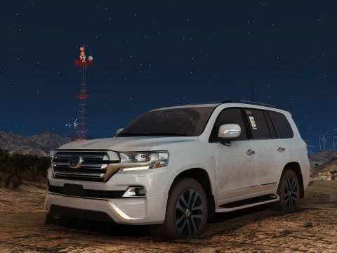 Toyota Land Cruiser VX.S 2016 [Add-On / FiveM | Roof Animation] V1.0