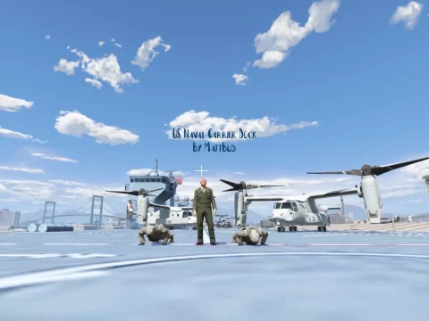 US Naval carrier Dock (Menyoo) V1.0