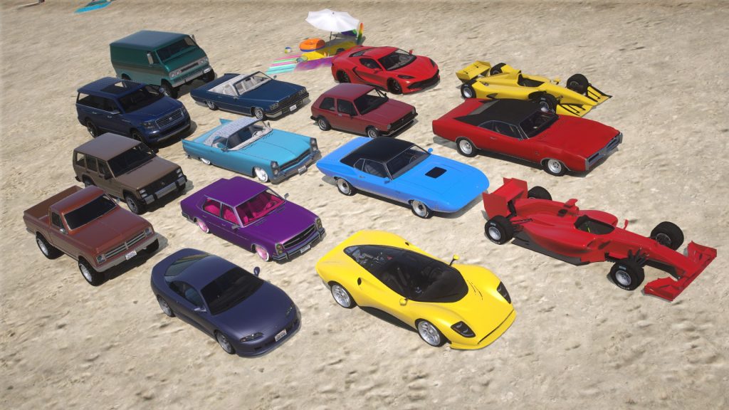 Updated Spawn Colors For Los Santos Summer Special Vehicles 2022