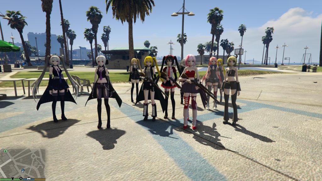 Vocaloid Skin pack [Add-On Ped] V1.0