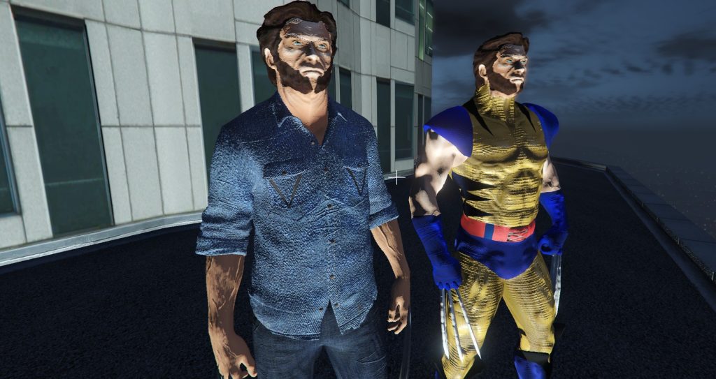WOLVERINE 2 pack [ADDON PED]