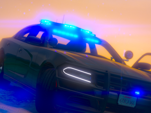 2018 Dodge Charger | Blue & Blue (NON-ELS)(FIVEM-READY) V1.0