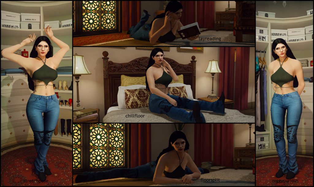 5 Female Poses V1.0