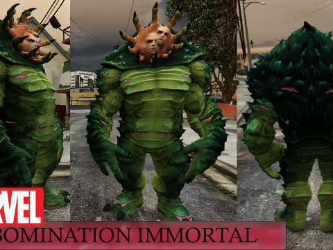 Abomination Immortal marvel [Add-On ped / FiveM] 1.0