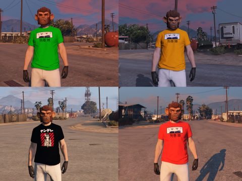 Anime T-Shirts for MP Male V1.0