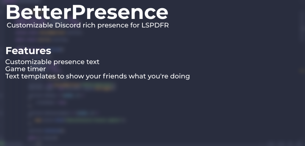 BetterPresence - Discord Rich Presence Revamp V2.0.1