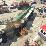 Big Accident On Road [Menyoo] V1.0