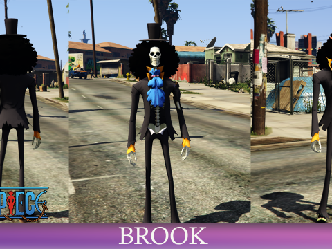 Brook One Piece [Add-On Ped/ FiveM] V1.0