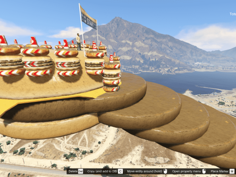 Burger Down Stair Track Challenge [Menyoo] V1.0