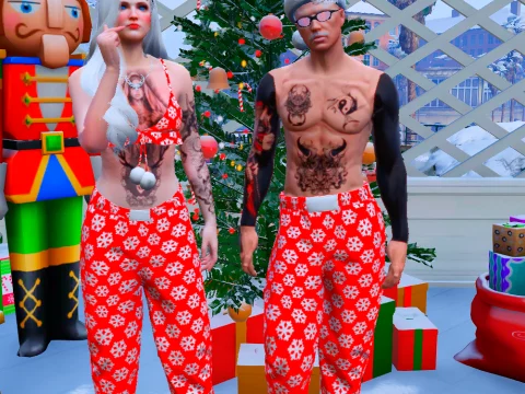 Christmas Clothing - MP Male / Female V1.0