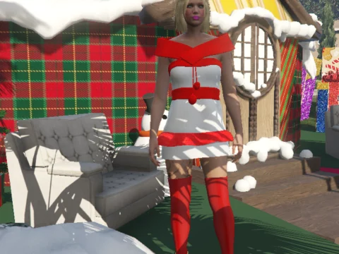 Christmas Dress for MP Female V1.0