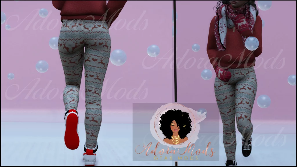 Christmas Leggings for MP Female V1.0