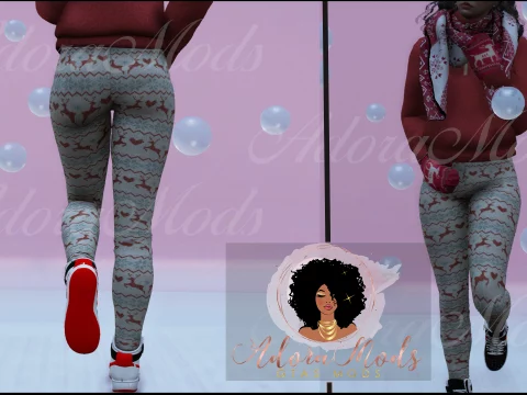 Christmas Leggings for MP Female V1.0
